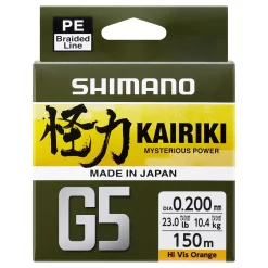 Tresse Shimano Kairiki G5 150 M [Size 0.13&nbsp;mm]