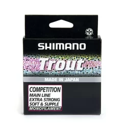 Monofilament Shimano Line Trout Competition 150m [Size 0.12 mm]